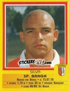 Cromo Silva - Futebol 1999-2000 n. 150 - Panini
