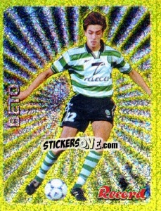 Sticker Roberto Luis Gaspar Deus - Futebol 1999-2000 n. 154 - Panini