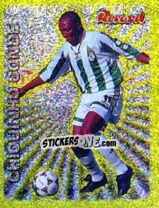 Sticker Francisco Q Cone Jr - Futebol 1999-2000 n. 156 - Panini