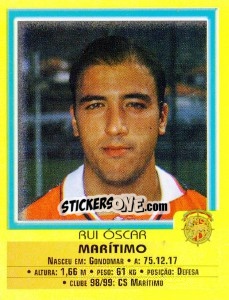 Sticker Rui Costa - Futebol 1999-2000 - Panini