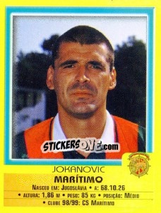 Sticker Jokanovic - Futebol 1999-2000 n. 183 - Panini