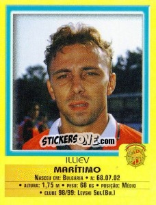 Sticker Iliev - Futebol 1999-2000 n. 186 - Panini