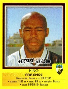 Sticker King - Futebol 1999-2000 n. 201 - Panini