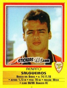 Sticker Renato - Futebol 1999-2000 n. 211 - Panini