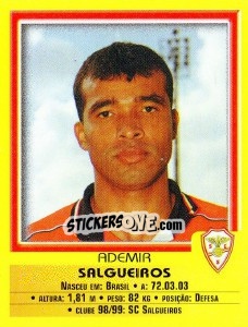Sticker Ademia - Futebol 1999-2000 n. 213 - Panini