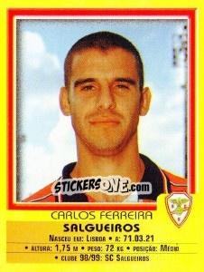 Sticker Carlos Ferreira