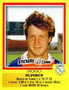 Cromo Diogo - Futebol 1999-2000 n. 247 - Panini