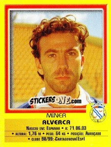 Sticker Minea - Futebol 1999-2000 n. 249 - Panini