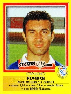 Sticker Capuchio - Futebol 1999-2000 - Panini