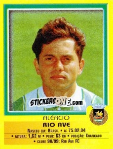 Figurina Aleacio - Futebol 1999-2000 - Panini