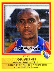 Sticker Auri - Futebol 1999-2000 n. 278 - Panini