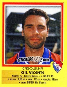 Sticker Casquilha - Futebol 1999-2000 n. 282 - Panini