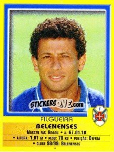 Figurina Filgueira - Futebol 1999-2000 - Panini