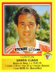 Sticker Clayton - Futebol 1999-2000 - Panini