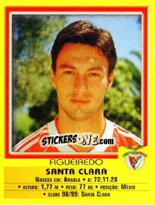 Sticker Figueiredo - Futebol 1999-2000 n. 317 - Panini