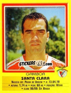 Sticker Gamboa - Futebol 1999-2000 - Panini