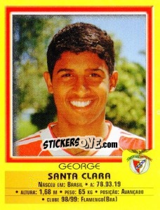 Sticker George - Futebol 1999-2000 n. 322 - Panini
