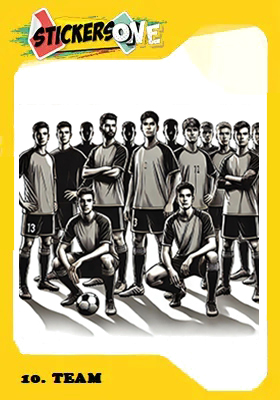 Sticker Kopfballduell