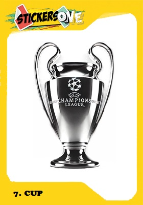 Sticker Trophy Card