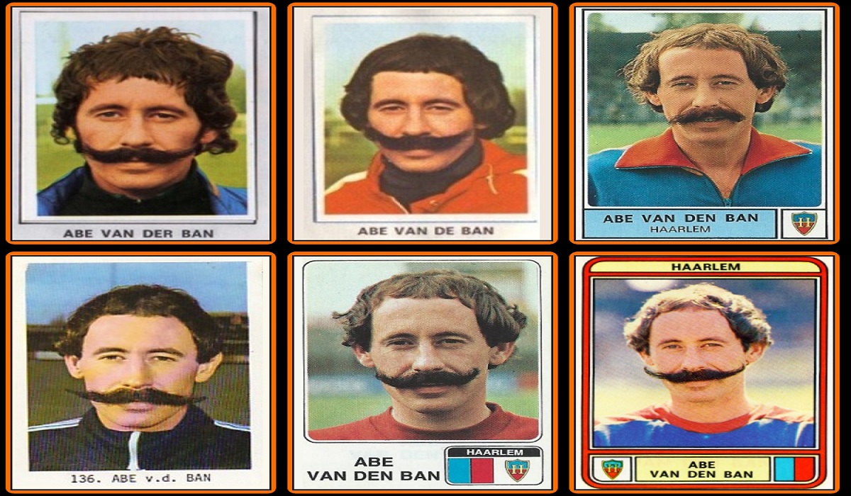 Abe van den Ban  I baffi piu' grandiosi della storia del calcio!